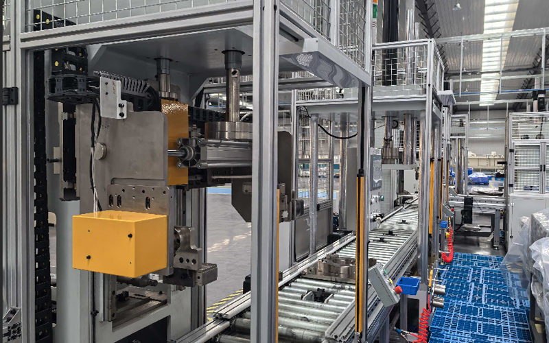 Medium sized automated assembly line