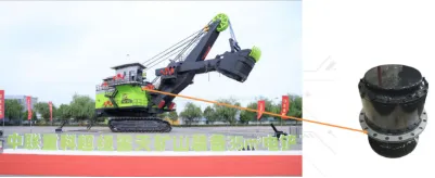 Infinity Reducer Is Matched with ZOOMLION Heavy Industry's New Generation of Electric Excavators.