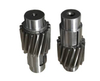 Helical gear shaft