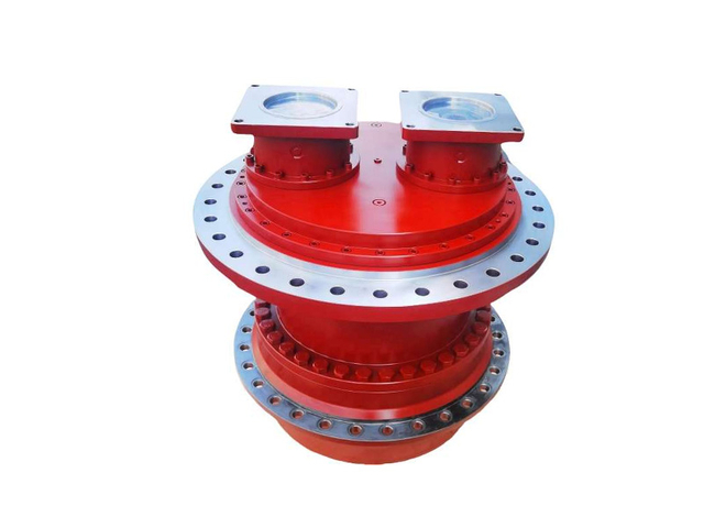 Double Motors Drive Gearbox